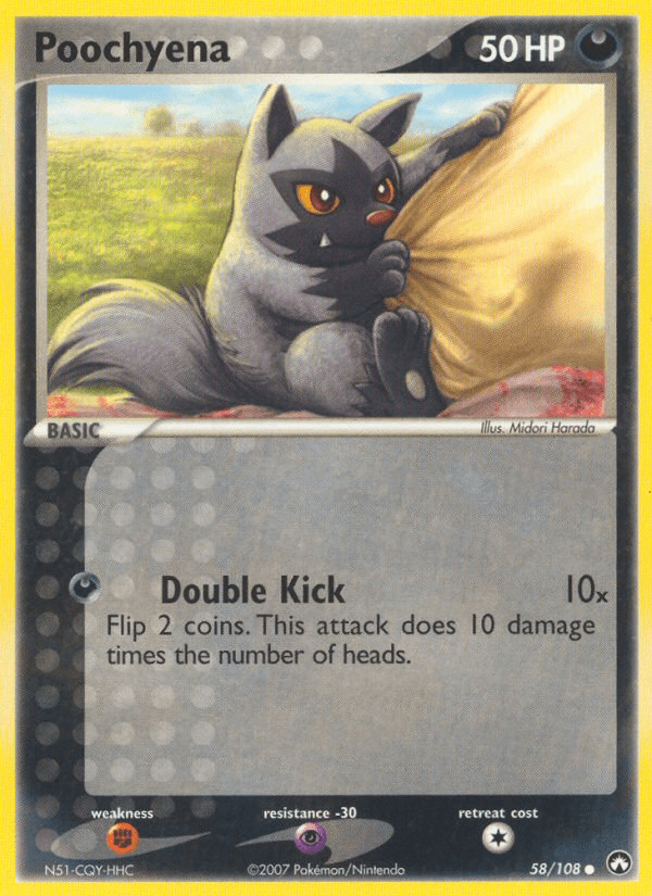 Poochyena (58/108) [EX: Power Keepers] Pokemon Single Pokémon  | Multizone: Comics And Games