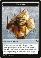 Treasure // Daretti Emblem Double-Sided Token [Secret Lair Drop Series] MTG Single Magic: The Gathering  | Multizone: Comics And Games