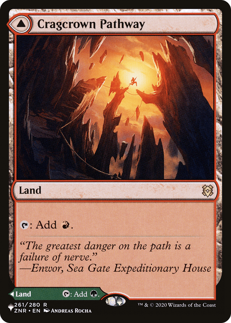 Cragcrown Pathway // Timbercrown Pathway [Secret Lair: From Cute to Brute] MTG Single Magic: The Gathering  | Multizone: Comics And Games