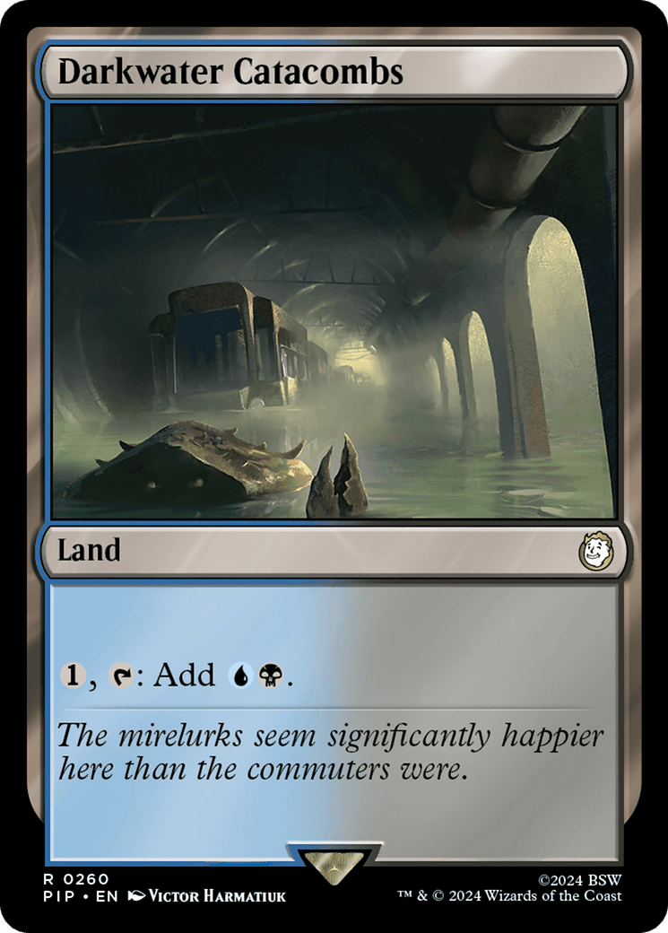 Darkwater Catacombs [Fallout] MTG Single Magic: The Gathering  | Multizone: Comics And Games