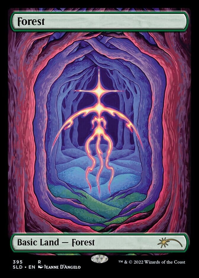 Forest (395) [Secret Lair Drop Series] MTG Single Magic: The Gathering  | Multizone: Comics And Games