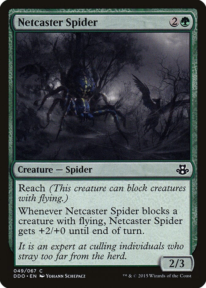 Netcaster Spider [Duel Decks: Elspeth vs. Kiora] MTG Single Magic: The Gathering  | Multizone: Comics And Games