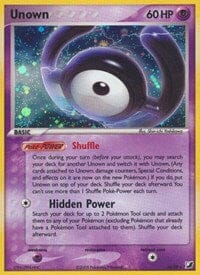 Unown (H) (H/28) [EX: Unseen Forces] Pokemon Single Pokémon  | Multizone: Comics And Games