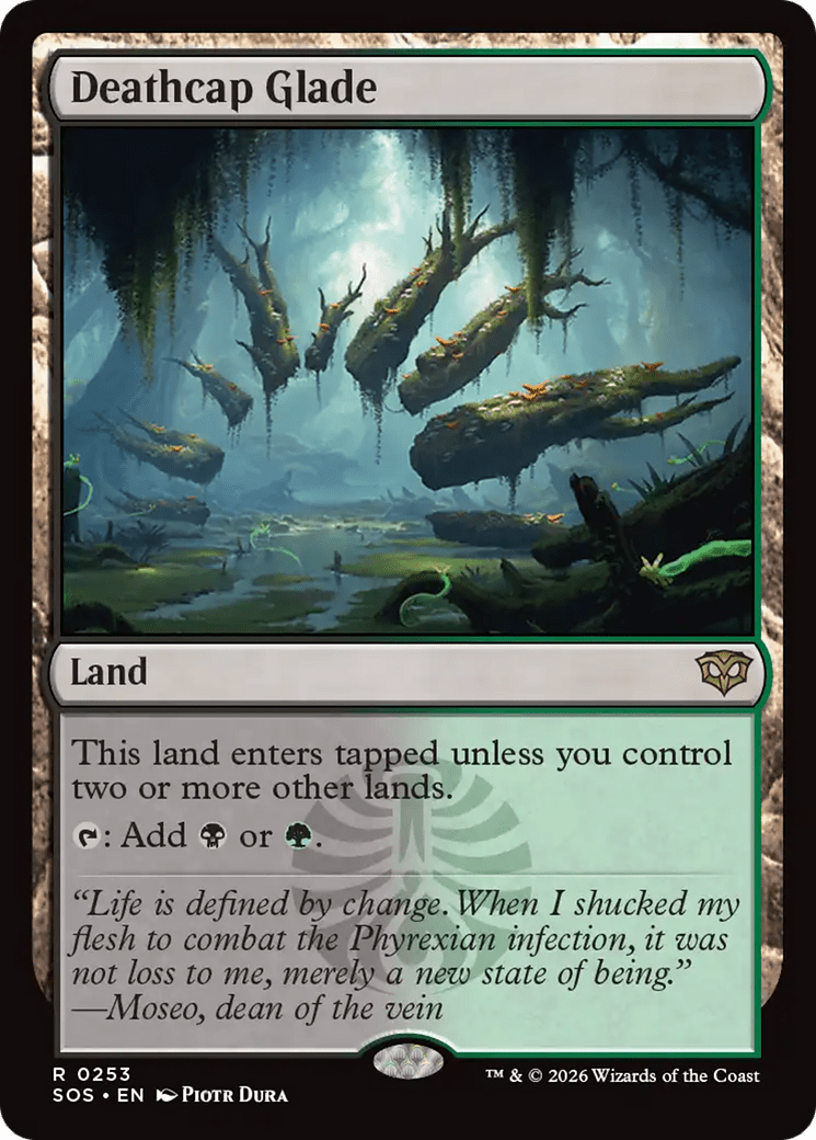 Deathcap Glade [Secrets of Strixhaven] MTG Single Magic: The Gathering  | Multizone: Comics And Games