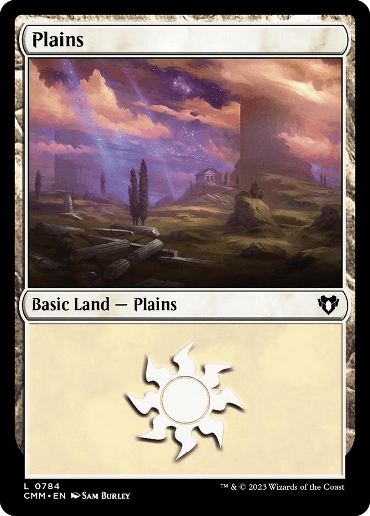 Plains (784) [Commander Masters] MTG Single Magic: The Gathering  | Multizone: Comics And Games