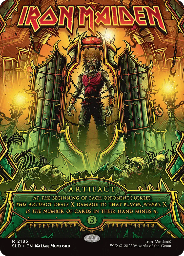 Iron Maiden [Secret Lair Drop Series] MTG Single Magic: The Gathering  | Multizone: Comics And Games