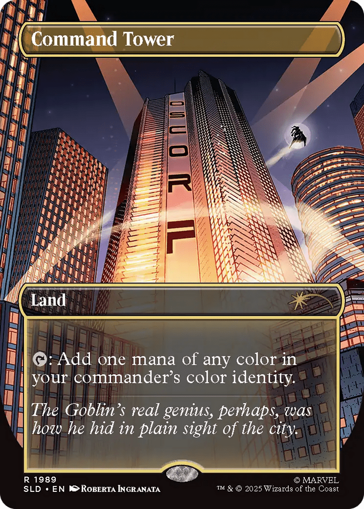 Command Tower (1989) [Secret Lair Drop Series] MTG Single Magic: The Gathering  | Multizone: Comics And Games