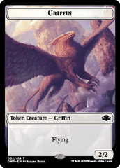 Elephant // Griffin Double-Sided Token [Dominaria Remastered Tokens] MTG Single Magic: The Gathering  | Multizone: Comics And Games