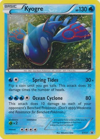 Kyogre (XY51) (Jumbo Card) [XY: Black Star Promos] Pokemon Single Pokémon  | Multizone: Comics And Games