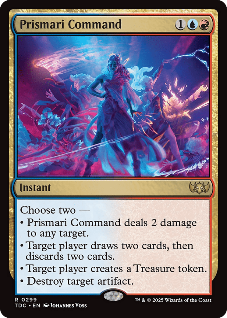 Prismari Command [Tarkir: Dragonstorm Commander] MTG Single Magic: The Gathering  | Multizone: Comics And Games