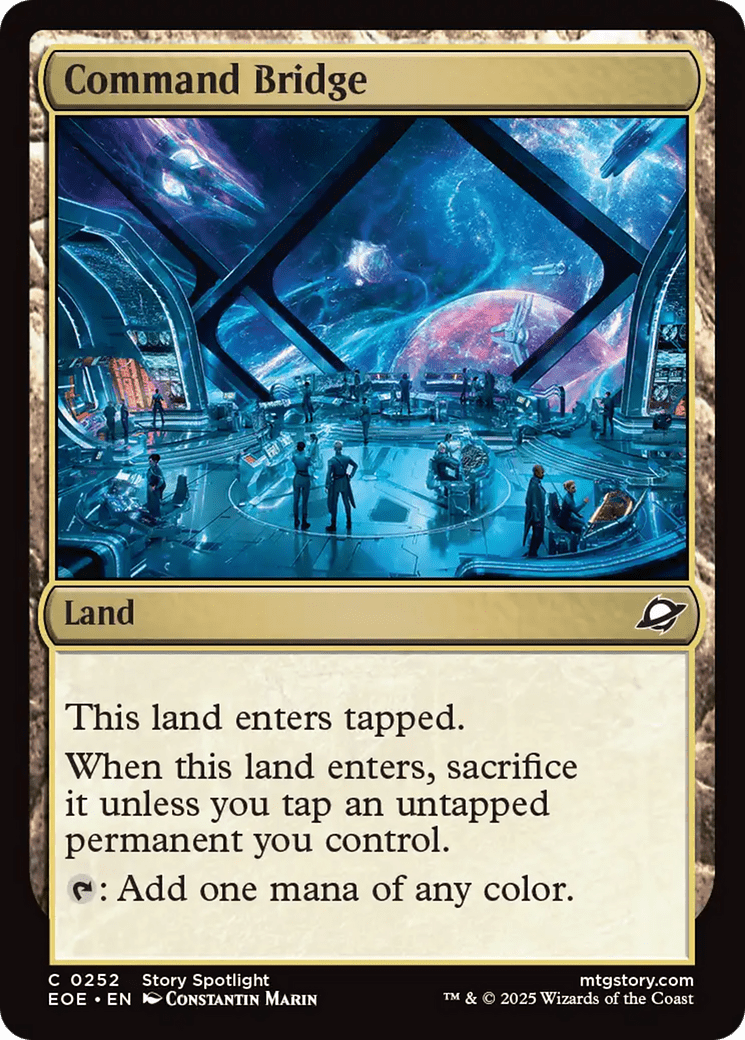 Command Bridge [Edge of Eternities] MTG Single Magic: The Gathering  | Multizone: Comics And Games