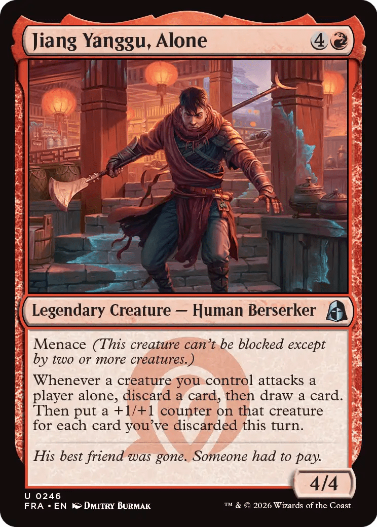 Jiang Yanggu, Alone [Reality Fracture] MTG Single Magic: The Gathering  | Multizone: Comics And Games