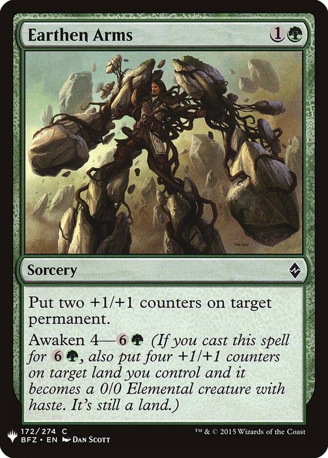 Earthen Arms [Mystery Booster] MTG Single Magic: The Gathering  | Multizone: Comics And Games