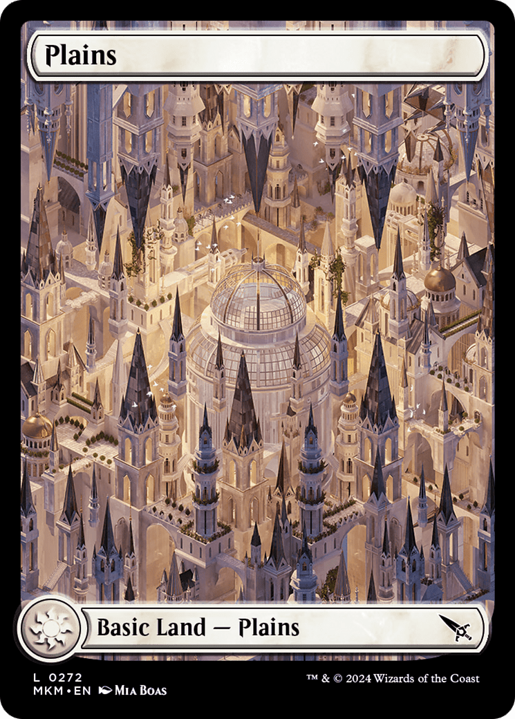 Plains (0272) [Murders at Karlov Manor] MTG Single Magic: The Gathering  | Multizone: Comics And Games