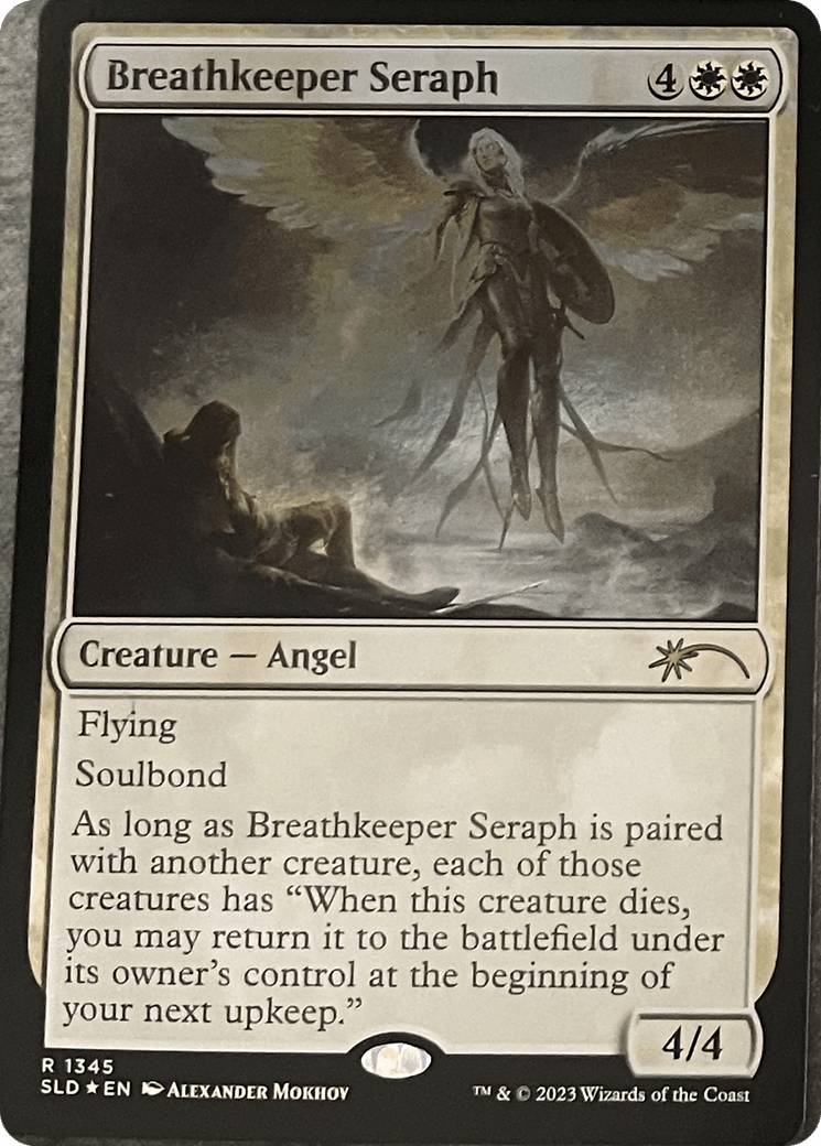 Breathkeeper Seraph [Secret Lair: Angels] MTG Single Magic: The Gathering  | Multizone: Comics And Games