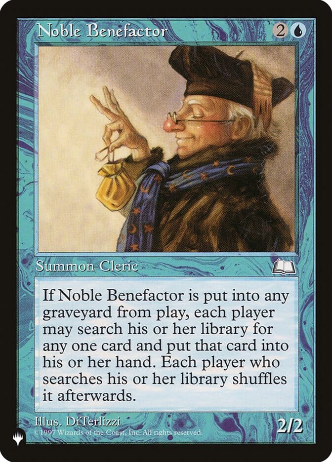 Noble Benefactor [The List] MTG Single Magic: The Gathering  | Multizone: Comics And Games