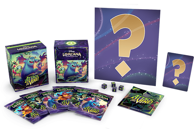 Lorcana: Attack of the Vines! Pre-release Kit (Pre-order) Disney Lorcana Ravensburger  | Multizone: Comics And Games