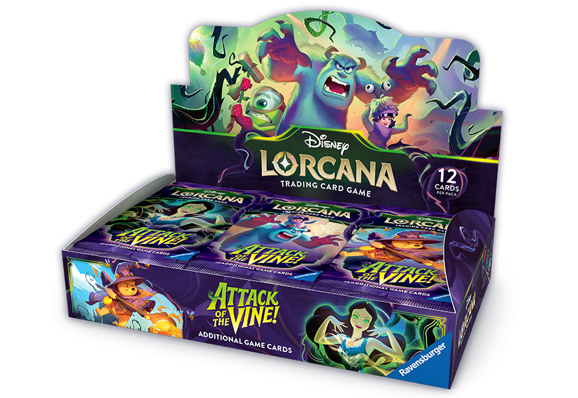 Lorcana: Attack of the Vines! Booster Box (Pre-order) Disney Lorcana Ravensburger  | Multizone: Comics And Games