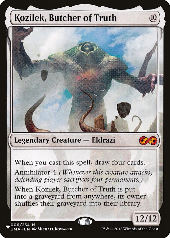 Kozilek, Butcher of Truth [The List] MTG Single Magic: The Gathering  | Multizone: Comics And Games