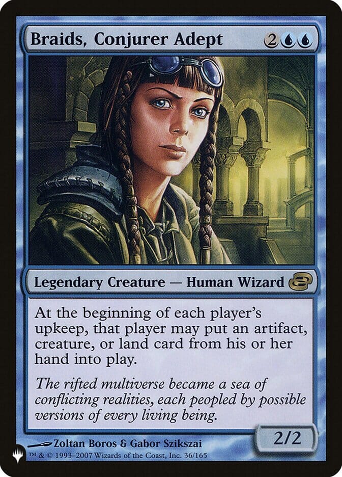 Braids, Conjurer Adept [The List] MTG Single Magic: The Gathering  | Multizone: Comics And Games