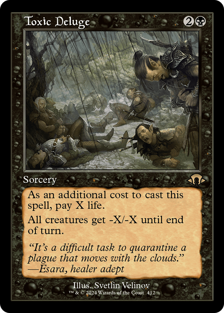 Toxic Deluge (Retro) [Modern Horizons 3] MTG Single Magic: The Gathering  | Multizone: Comics And Games