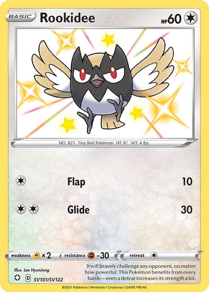 Rookidee (SV101/SV122) [Sword & Shield: Shining Fates] Pokemon Single Pokémon  | Multizone: Comics And Games