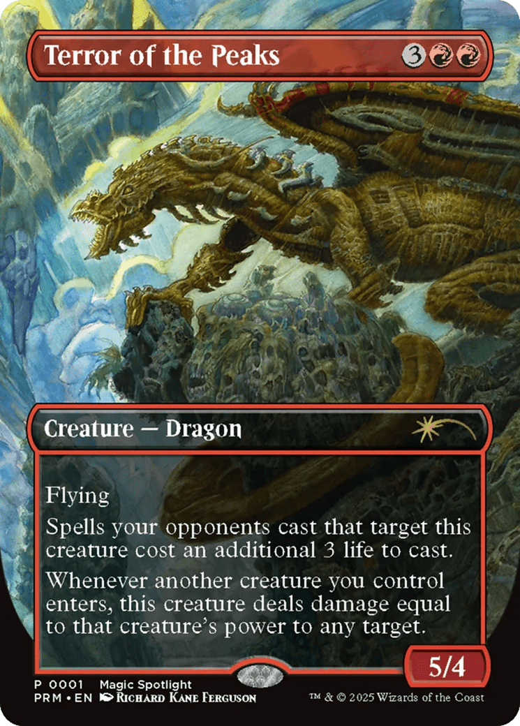 Terror of the Peaks [Spotlight Series] MTG Single Magic: The Gathering  | Multizone: Comics And Games