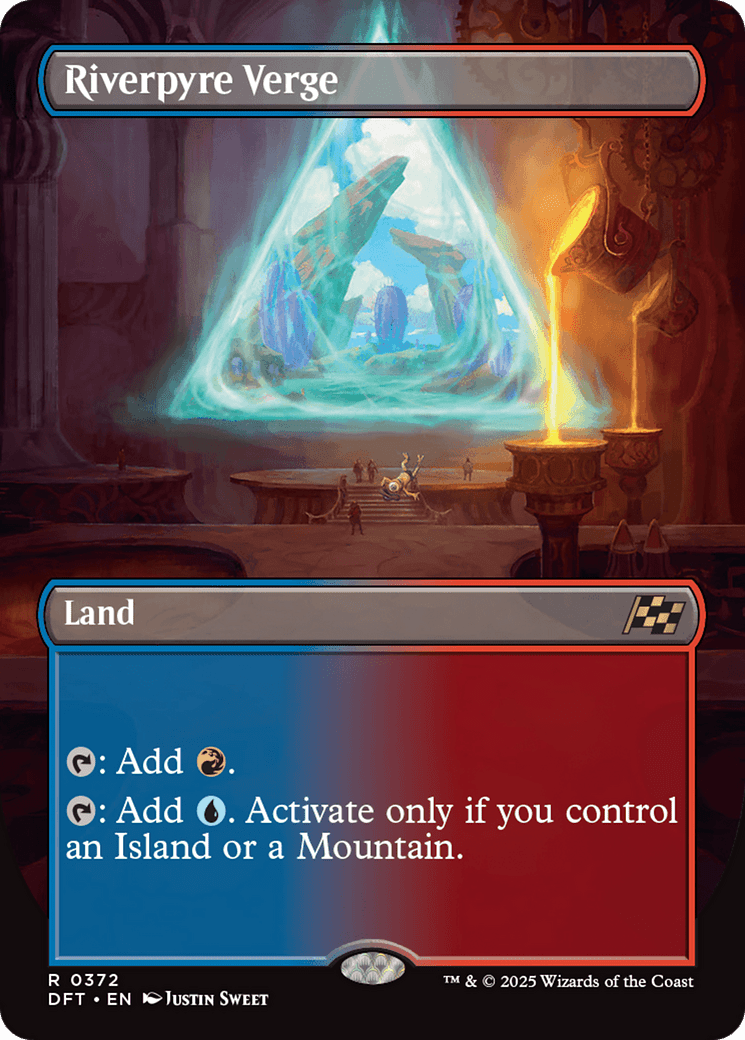 Riverpyre Verge (Borderless) [Aetherdrift] MTG Single Magic: The Gathering  | Multizone: Comics And Games