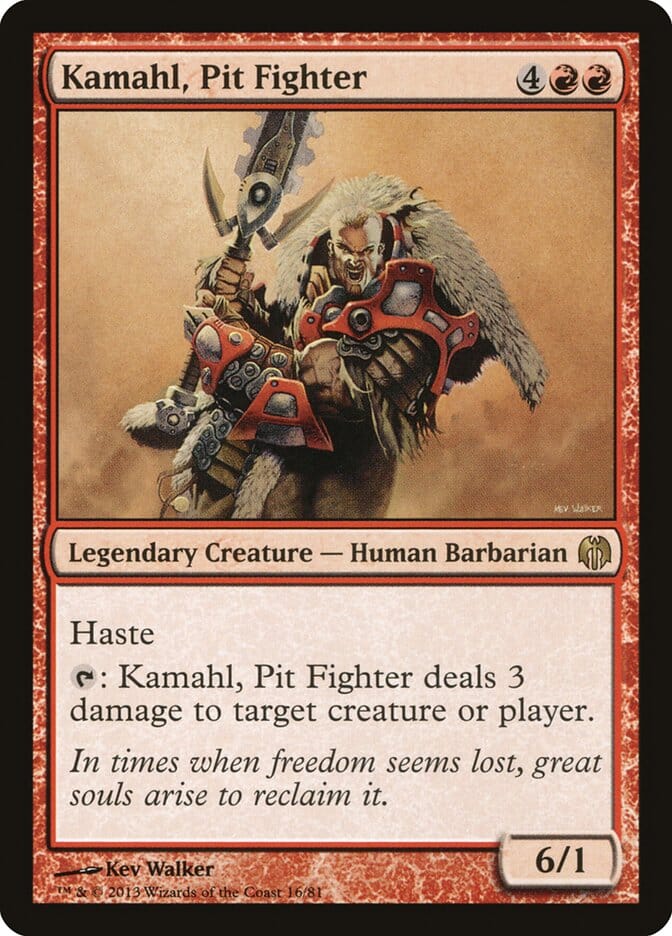 Kamahl, Pit Fighter [Duel Decks: Heroes vs. Monsters] MTG Single Magic: The Gathering  | Multizone: Comics And Games