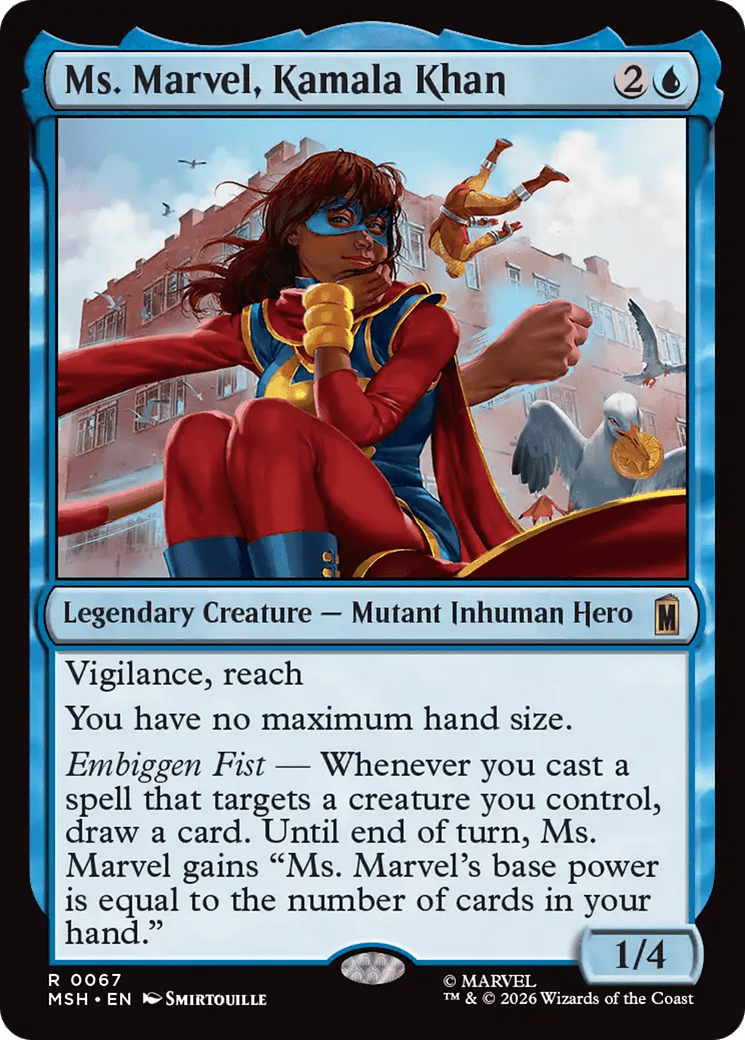 Ms. Marvel, Kamala Khan [Marvel Super Heroes] MTG Single Magic: The Gathering  | Multizone: Comics And Games