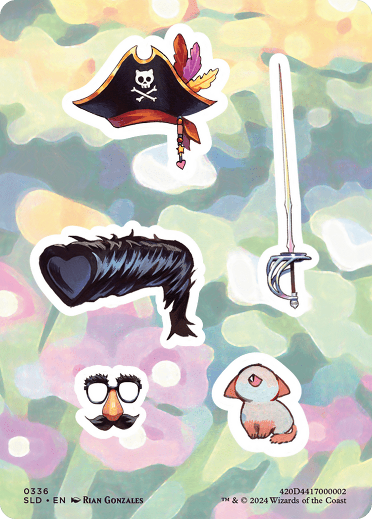 Sticker Sheet (0336) [Secret Lair Drop Series] MTG Single Magic: The Gathering  | Multizone: Comics And Games