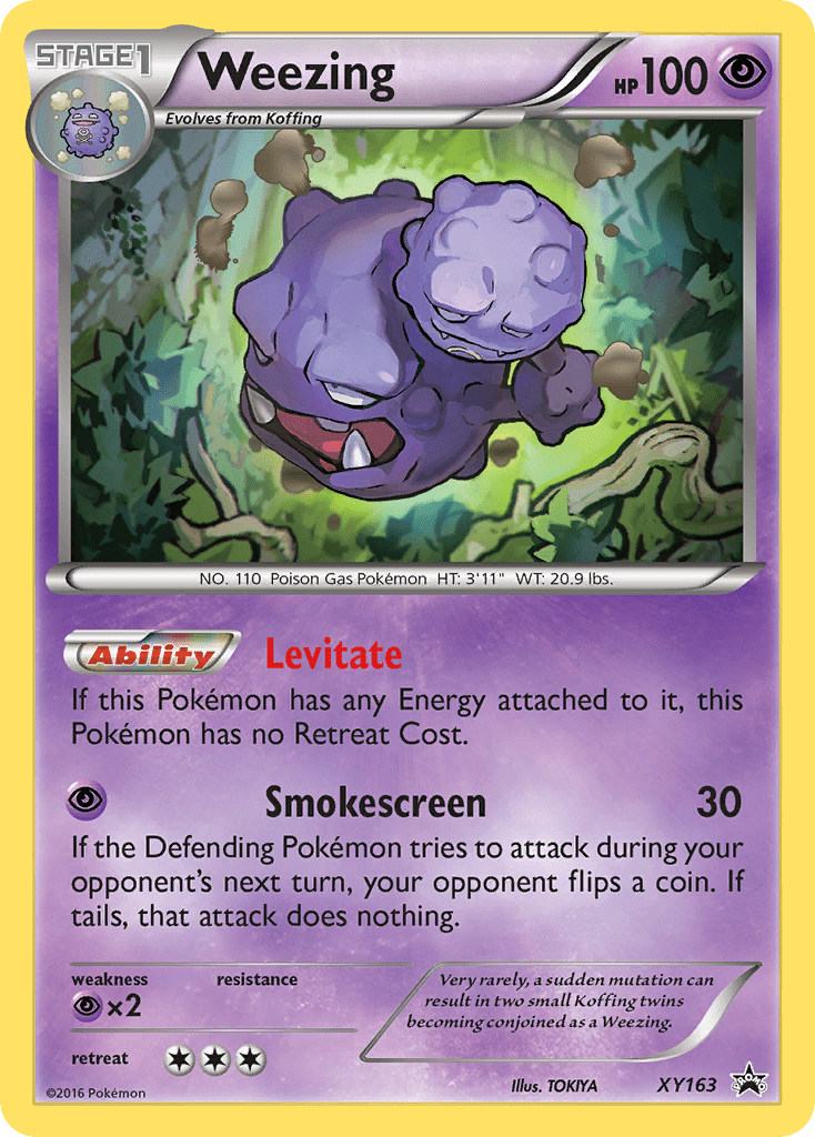 Weezing (XY163) [XY: Black Star Promos] Pokemon Single Pokémon  | Multizone: Comics And Games