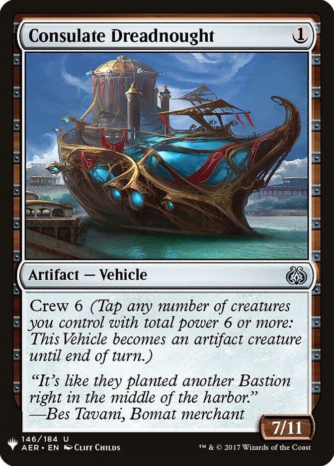 Consulate Dreadnought [Mystery Booster] MTG Single Magic: The Gathering  | Multizone: Comics And Games