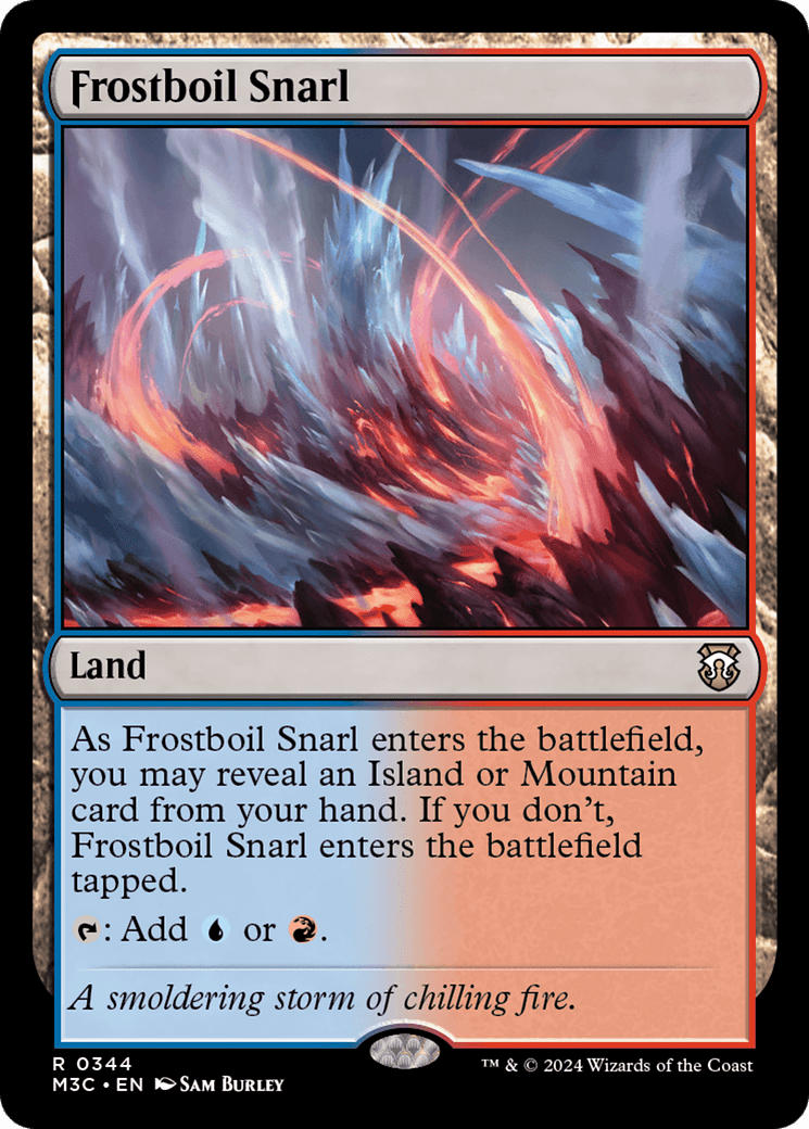 Frostboil Snarl [Modern Horizons 3 Commander] MTG Single Magic: The Gathering  | Multizone: Comics And Games