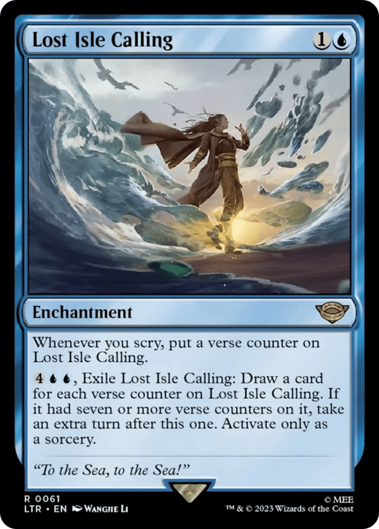 Lost Isle Calling [The Lord of the Rings: Tales of Middle-Earth] MTG Single Magic: The Gathering  | Multizone: Comics And Games