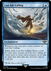 Lost Isle Calling [The Lord of the Rings: Tales of Middle-Earth] MTG Single Magic: The Gathering  | Multizone: Comics And Games