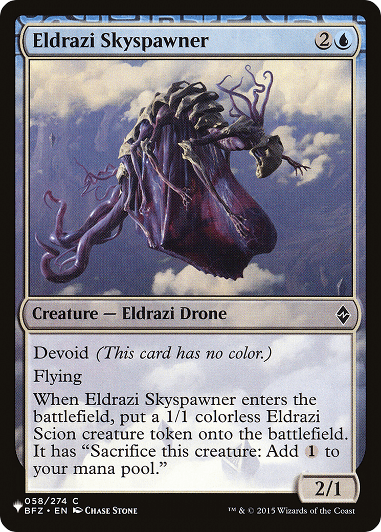 Eldrazi Skyspawner [The List] MTG Single Magic: The Gathering  | Multizone: Comics And Games