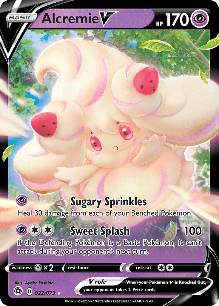 Alcremie V (022/073) [Sword & Shield: Champion's Path] Pokemon Single Pokémon  | Multizone: Comics And Games