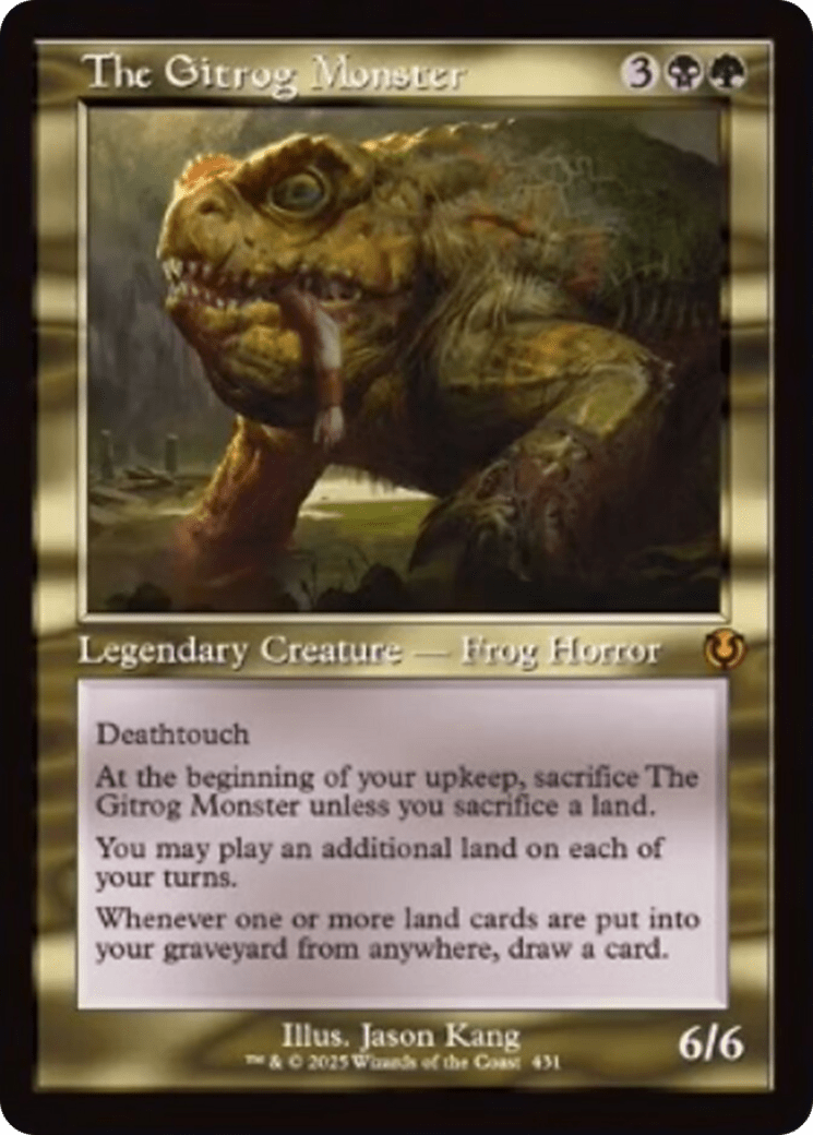 The Gitrog Monster (Retro Frame) [Innistrad Remastered] MTG Single Magic: The Gathering  | Multizone: Comics And Games