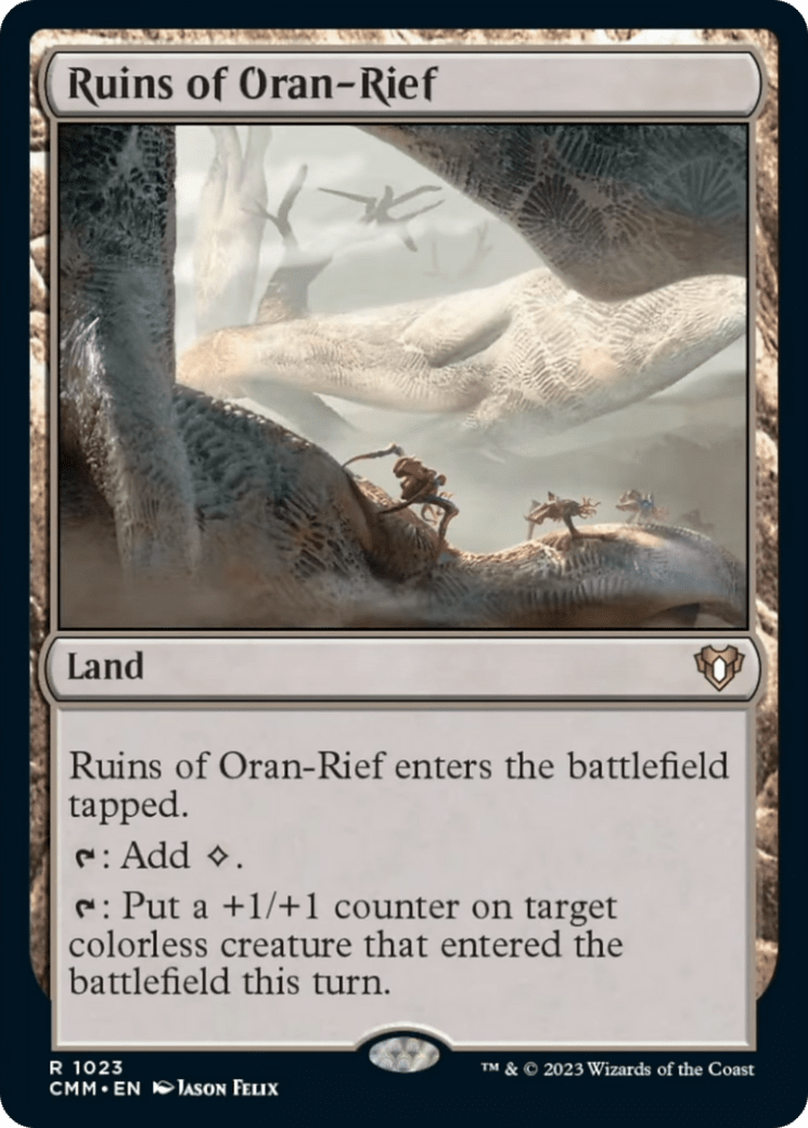 Ruins of Oran-Rief [Commander Masters] MTG Single Magic: The Gathering  | Multizone: Comics And Games