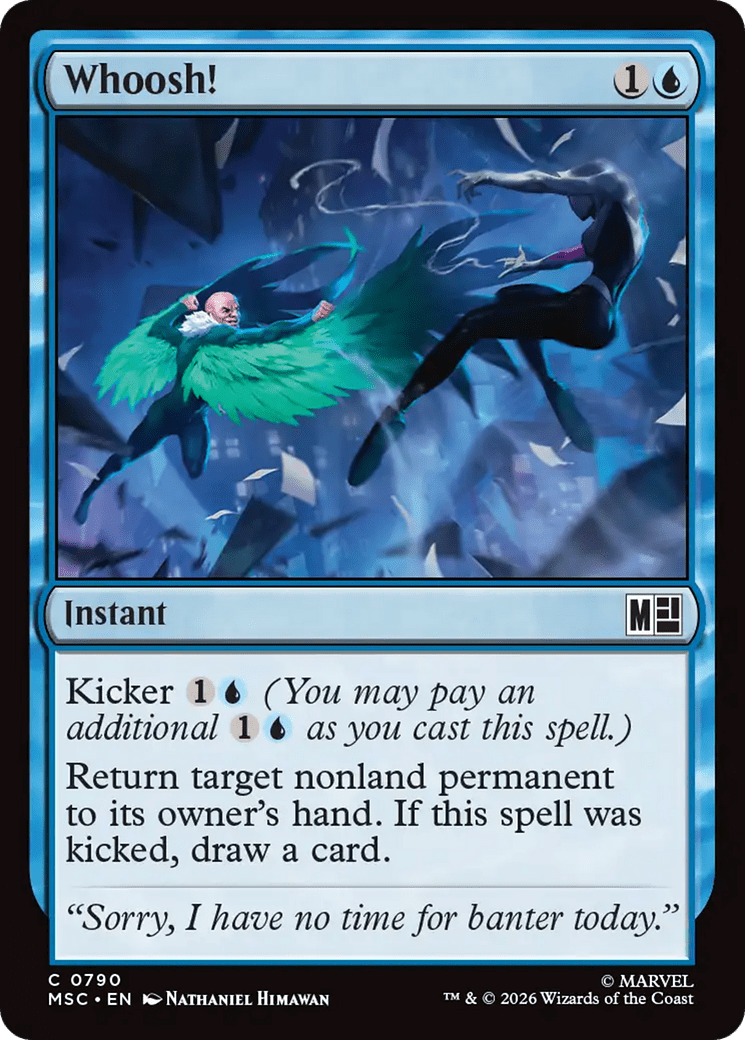 Whoosh! [Marvel Super Heroes Commander] MTG Single Magic: The Gathering  | Multizone: Comics And Games