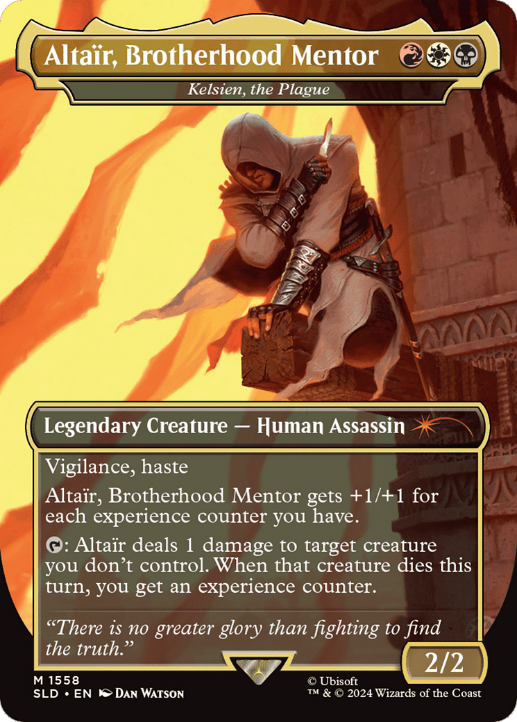 Altair, Brotherhood Mentor - Kelsien, the Plague [Secret Lair Drop Series] MTG Single Magic: The Gathering  | Multizone: Comics And Games