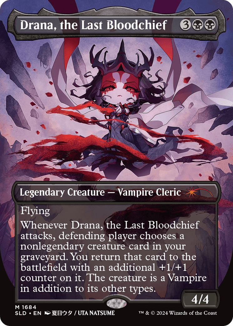 Drana, the Last Bloodchief [Secret Lair Drop Series] MTG Single Magic: The Gathering  | Multizone: Comics And Games