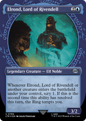 Elrond, Lord of Rivendell (Showcase) (Surge Foil) [The Lord of the Rings: Tales of Middle-Earth] | Multizone: Comics And Games