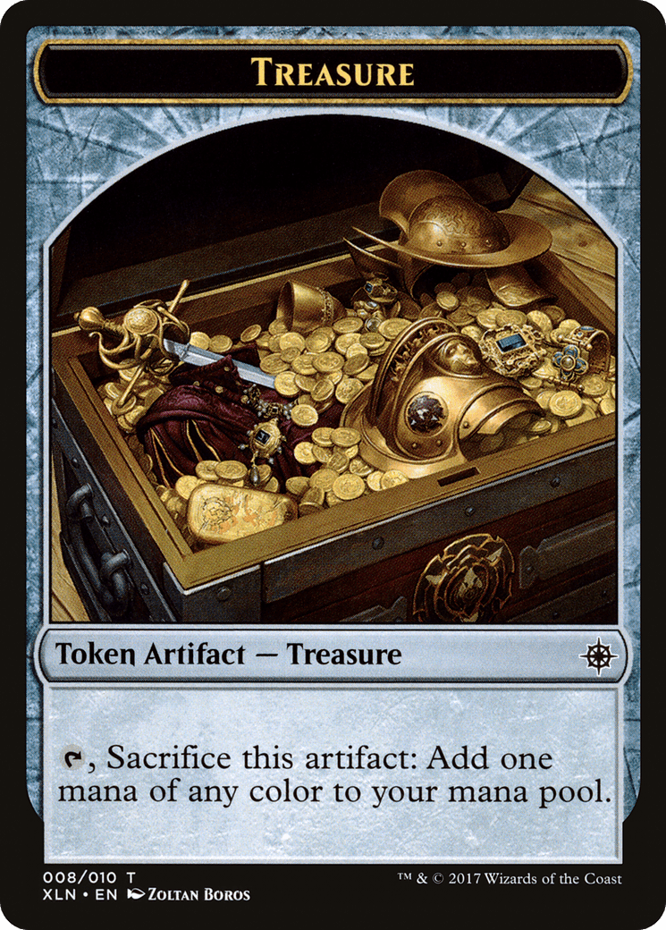 Elf // Treasure (0013) Double-Sided Token [The Hobbit Tokens] MTG Single Magic: The Gathering  | Multizone: Comics And Games