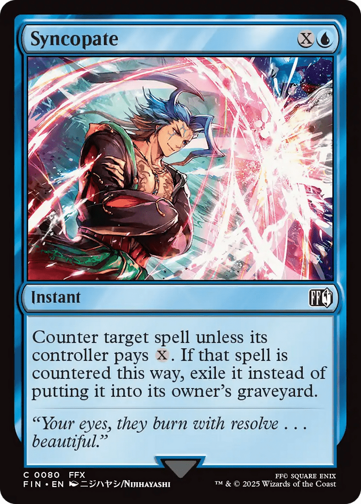 Syncopate [FINAL FANTASY] MTG Single Magic: The Gathering  | Multizone: Comics And Games