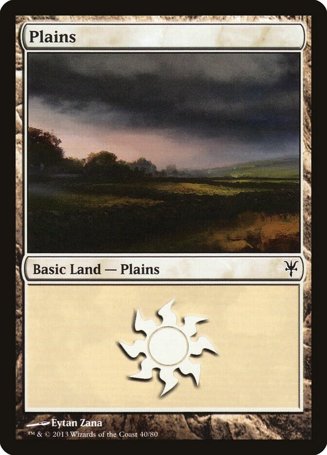Plains (40) [Duel Decks: Sorin vs. Tibalt] MTG Single Magic: The Gathering  | Multizone: Comics And Games
