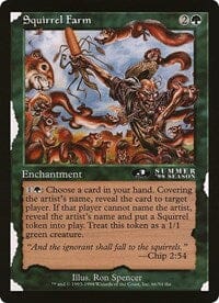Squirrel Farm (Oversized) [Oversize Cards] MTG Single Magic: The Gathering  | Multizone: Comics And Games