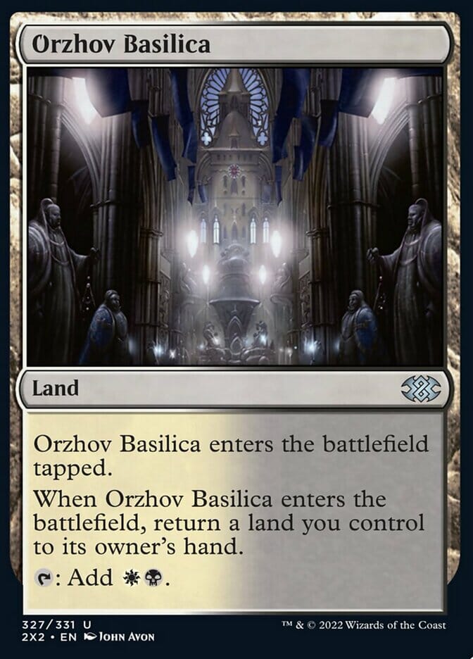 Orzhov Basilica [Double Masters 2022] MTG Single Magic: The Gathering  | Multizone: Comics And Games