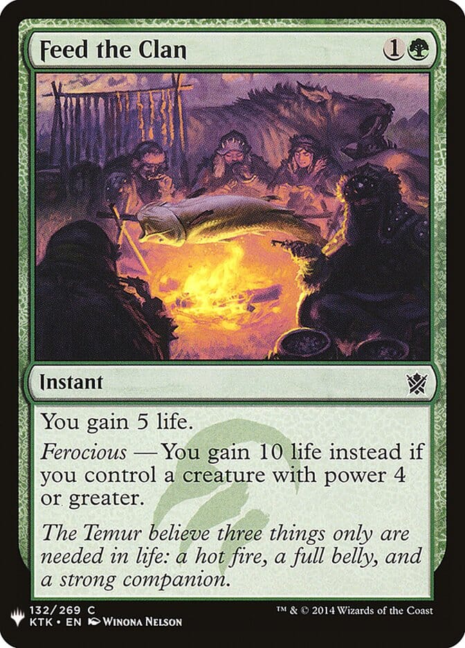 Feed the Clan [Mystery Booster] MTG Single Magic: The Gathering  | Multizone: Comics And Games